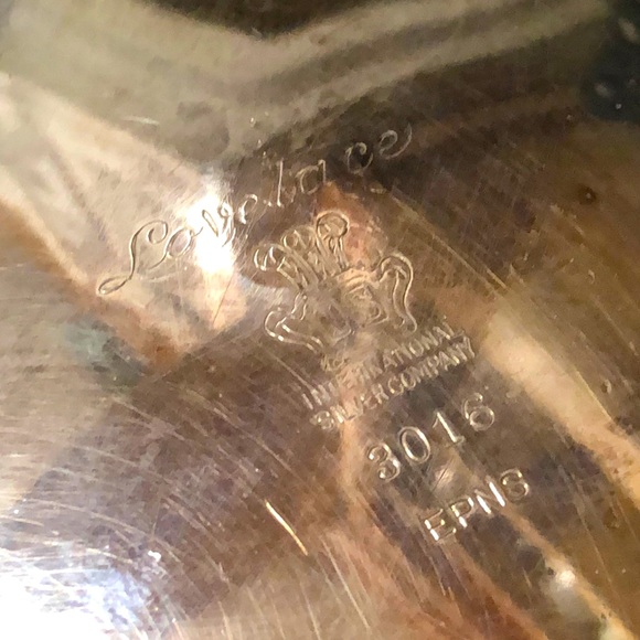 LOVELACE Silver Filigree Candy Dish - Picture 4 of 7